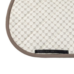 Tapis de saut Equestro imprimé monogramme