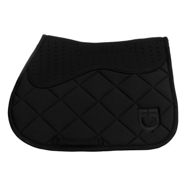 Springzadeldoek Equestro Silica Plus Zwart