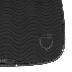 Tapis de saut Equestro Universe Wave Noir