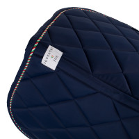 Tapis de saut Equestro x FISE avec liseré drapeau italien