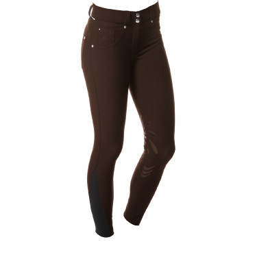 Pantalon Flags & Cup Push up femme Marron