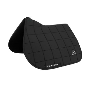 Tapis de selle CSO Acavallo Sublime en tissu technique à carreaux Noir Tapis de selle CSO Acavallo Sublime en tissu technique à carreaux Noir