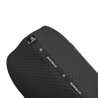 Tapis de selle CSO Acavallo Sublime en tissu technique à pois Noir Tapis de selle CSO Acavallo Sublime en tissu technique à pois Noir