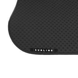 Tapis de selle CSO Acavallo Sublime en tissu technique à pois Noir Tapis de selle CSO Acavallo Sublime en tissu technique à pois Noir