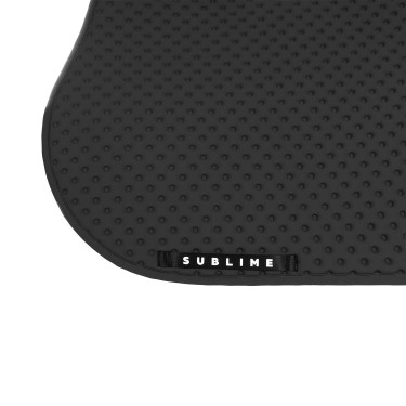 Tapis de selle CSO Acavallo Sublime en tissu technique à pois Noir Tapis de selle CSO Acavallo Sublime en tissu technique à pois Noir