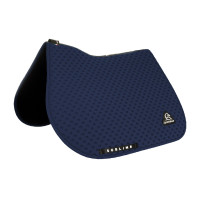 Tapis de selle CSO Acavallo Sublime en tissu technique à pois Marine Bleu marine Tapis de selle CSO Acavallo Sublime en tissu technique à pois Marine Bleu marine