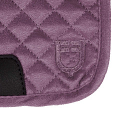 Equestro zadeldekje voor speelgoedpaard Donkergrijze roze