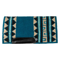 Westernpad Burioni wol show-aanbieding Blauw