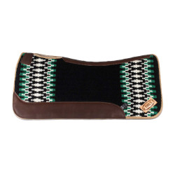 Tapis western Pool’s classique Noir / blanc / vert