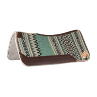 Tapis western Pool’s contoured Vert clair / gris