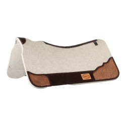 Tapis western Pool’s feutre Marron