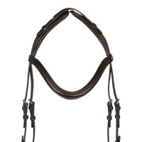 Têtière Supreme modèle Icelandic Jumping Marron foncé Têtière Supreme modèle Icelandic Jumping Marron foncé