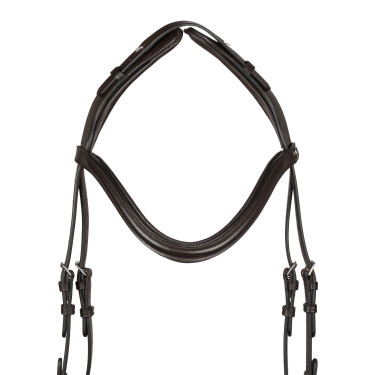 Têtière Supreme modèle Icelandic Jumping Marron foncé