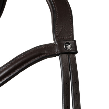 Têtière Supreme modèle Icelandic Jumping Marron foncé