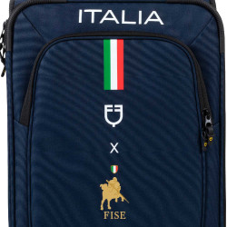 Trolley de voyage Equestro x FISE Marine blazer Bleu marine