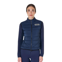 Dames bodywarmer Equestro in nylon Marineblazer Marineblauw