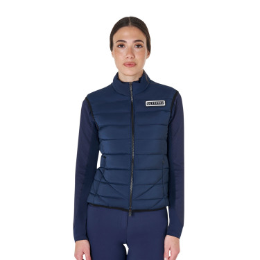 Veste sans manches femme Equestro en nylon Marine blazer Bleu marine