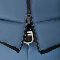 Heren bodywarmer Equestro in nylon Beringzee Blauw