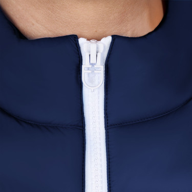 Veste sans manches homme Equestro x FISE coupe slim Marine blazer Bleu marine Veste sans manches homme Equestro x FISE coupe slim Marine blazer Bleu marine