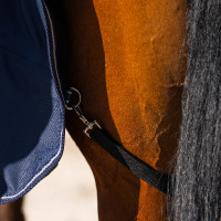 Couverture de paddock Imperial Riding Basic avec couvre-cou haut 200gr Marine Bleu marine