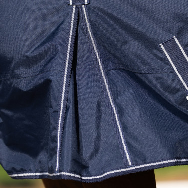 Imperial Riding Basic paddockdeken met hoge hals, 200 g Marine Marineblauw