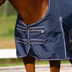 Couverture de paddock Imperial Riding Basic sans couvre-cou Summer Marine Bleu marine