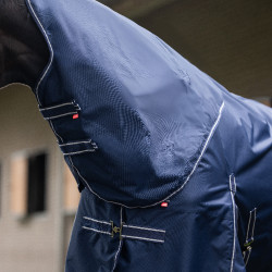 Imperial Riding paddockdeken Basic met afneembare hals 200 g Marine Marineblauw