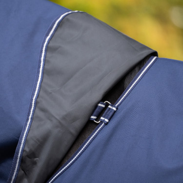Couverture de paddock Imperial Riding Basic avec couvre-cou amovible 400gr Marine Bleu marine