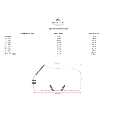 Couverture de paddock HV Polo Essential 0gr 600D