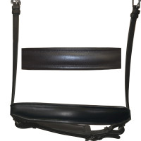 Muserolle Dressage large Flags & Cup Marron