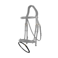 Dy'on passant voor onderkinriem 3/8" Zwart Dy'on passant voor onderkinriem 3/8" Zwart