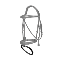 Dy’on-gleuf voor keelriem 4/8" New English Zwart Dy’on-gleuf voor keelriem 4/8" New English Zwart