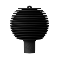 Balle de Protection de Longe & Mur Pro Grooming Deluxe by Kentucky en Caoutchouc Noir