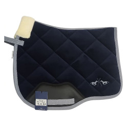 Tapis de selle HV Polo Sasha Dressage Marine Bleu marine