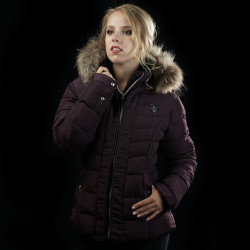 Parka femme RAUMA Flags & Cup Prune Violet Parka femme RAUMA Flags & Cup Prune Violet