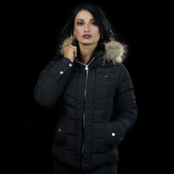 Parka femme RAUMA Flags & Cup Noir Parka femme RAUMA Flags & Cup Noir