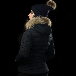 Parka femme RAUMA Flags & Cup Noir Parka femme RAUMA Flags & Cup Noir