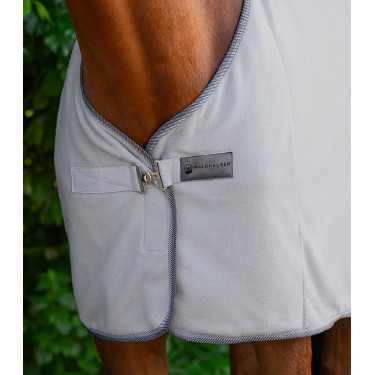 Waldhausen Economic fleece-deken Zilvergrijs