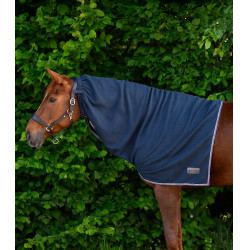 Couvre-cou en polaire Waldhausen Economic Bleu nocturne