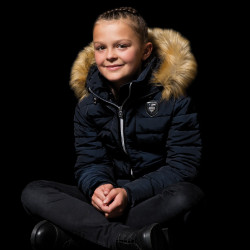 Parka Enfant MACAMIC Flags & Cup Bleu marine