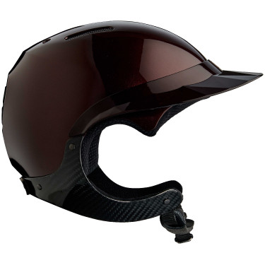 Casque d'équitation Naca Gravity XP Prune brillant Violet