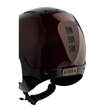 Casque d'équitation Naca Gravity XP Prune brillant Violet