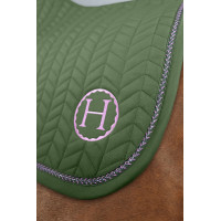 Tapis de selle Harcour Ernie Vert Tapis de selle Harcour Ernie Vert