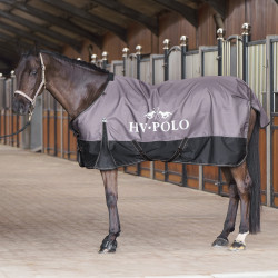 Couverture de paddock HV Polo Essential 200gr 600D Stone Gris Couverture de paddock HV Polo Essential 200gr 600D Stone Gris