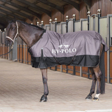 Couverture de paddock HV Polo Essential 200gr 600D Stone Gris Couverture de paddock HV Polo Essential 200gr 600D Stone Gris