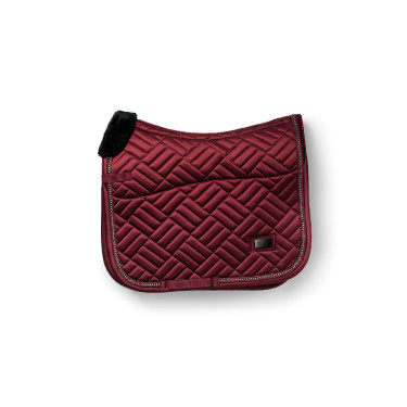 Tapis de dressage Equestrian Stockholm faux mouton Crystal Bordeaux Tapis de dressage Equestrian Stockholm faux mouton Crystal Bordeaux