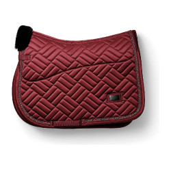 Equestrian Stockholm springzadelpad imitatiebont Crystal Bordeaux Equestrian Stockholm springzadelpad imitatiebont Crystal Bordeaux