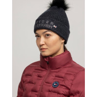 Bonnet à pompom Tommy Hilfiger Equestrian Ottawa Desert sky Bleu