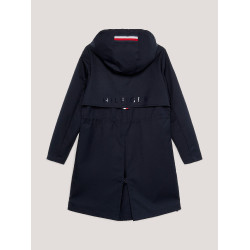 Imperméable long Tommy Hilfiger Equestrian Washington Desert sky Bleu Imperméable long Tommy Hilfiger Equestrian Washington Desert sky Bleu
