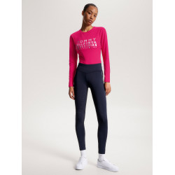 Legging d'équitation Tommy Hilfiger Equestrian Rome femme full grip Desert sky Bleu Legging d'équitation Tommy Hilfiger Equestrian Rome femme full grip Desert sky Bleu